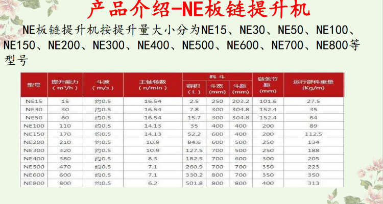 NE參數(shù) 